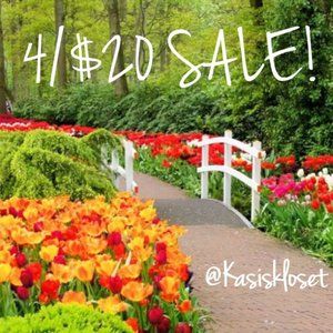 🔥4/$20 Sale: Pick 4 Individual Items Marked With 🔥 Throughout My Closet